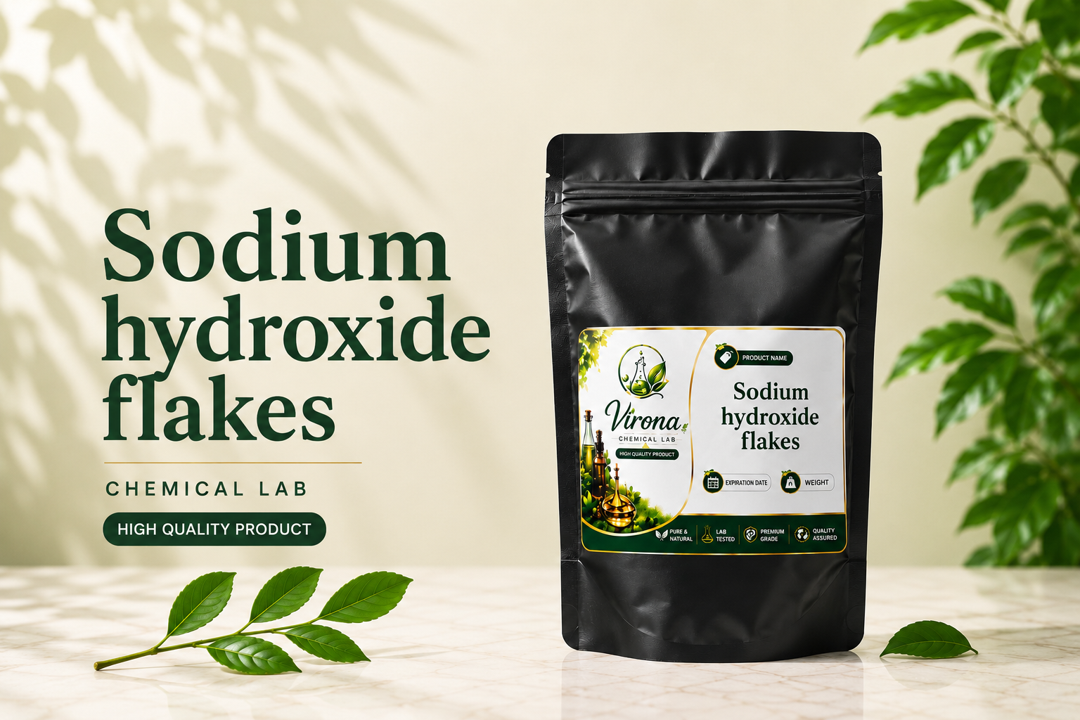 Na. hydroxide flakes هيدروكسيد الصوديوم قشور