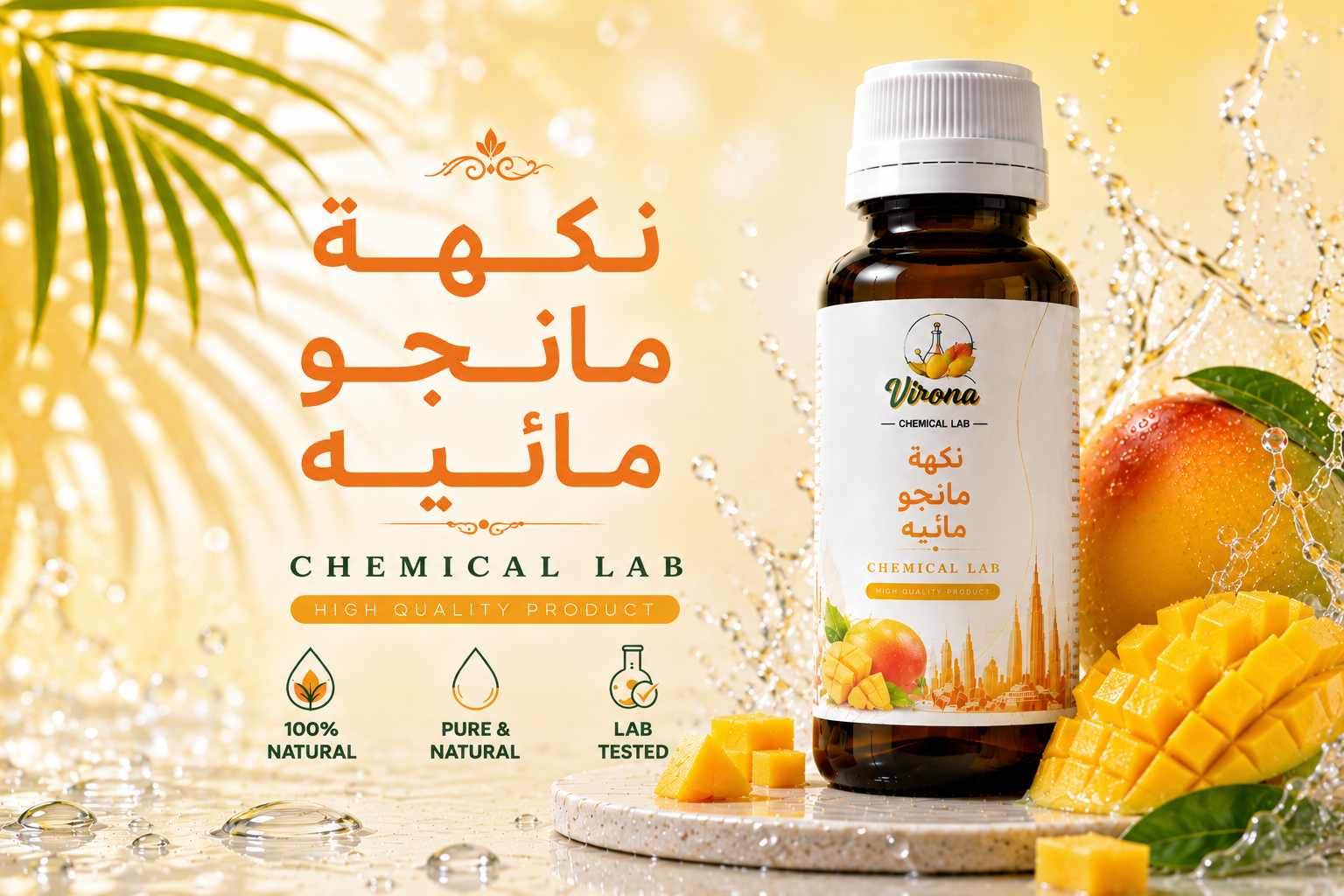 mango aqeous flavor نكهة مانجو مائية