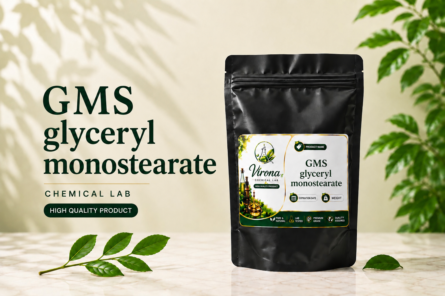 (GMS ) glyceryl  monostearate