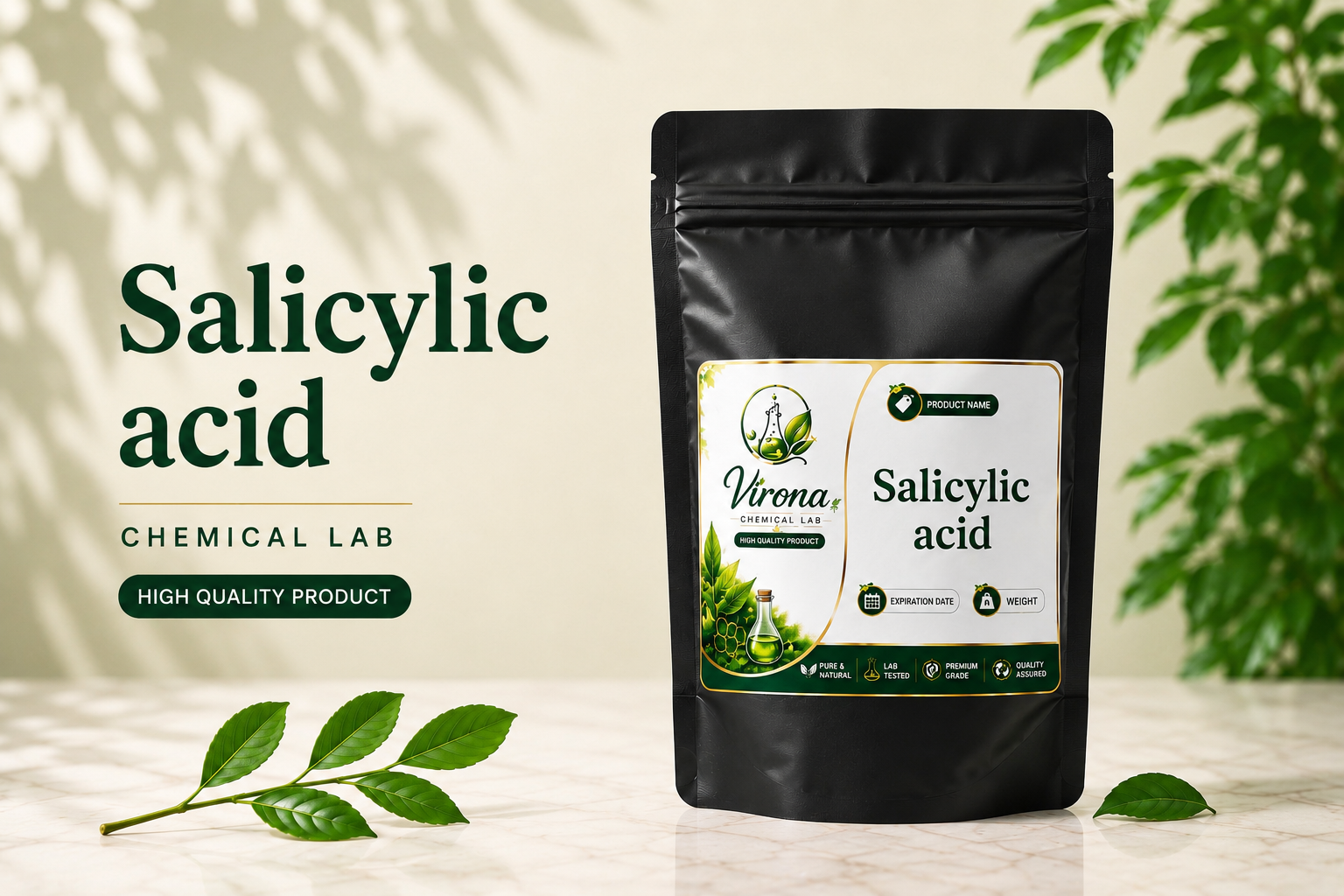 salicylic acid  حمض السالسيليك