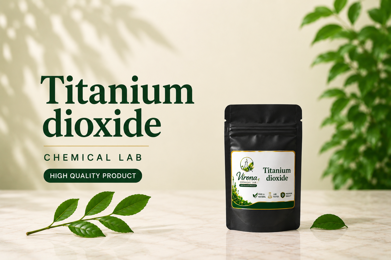titanium dioxide  أكسيد التيتانيوم