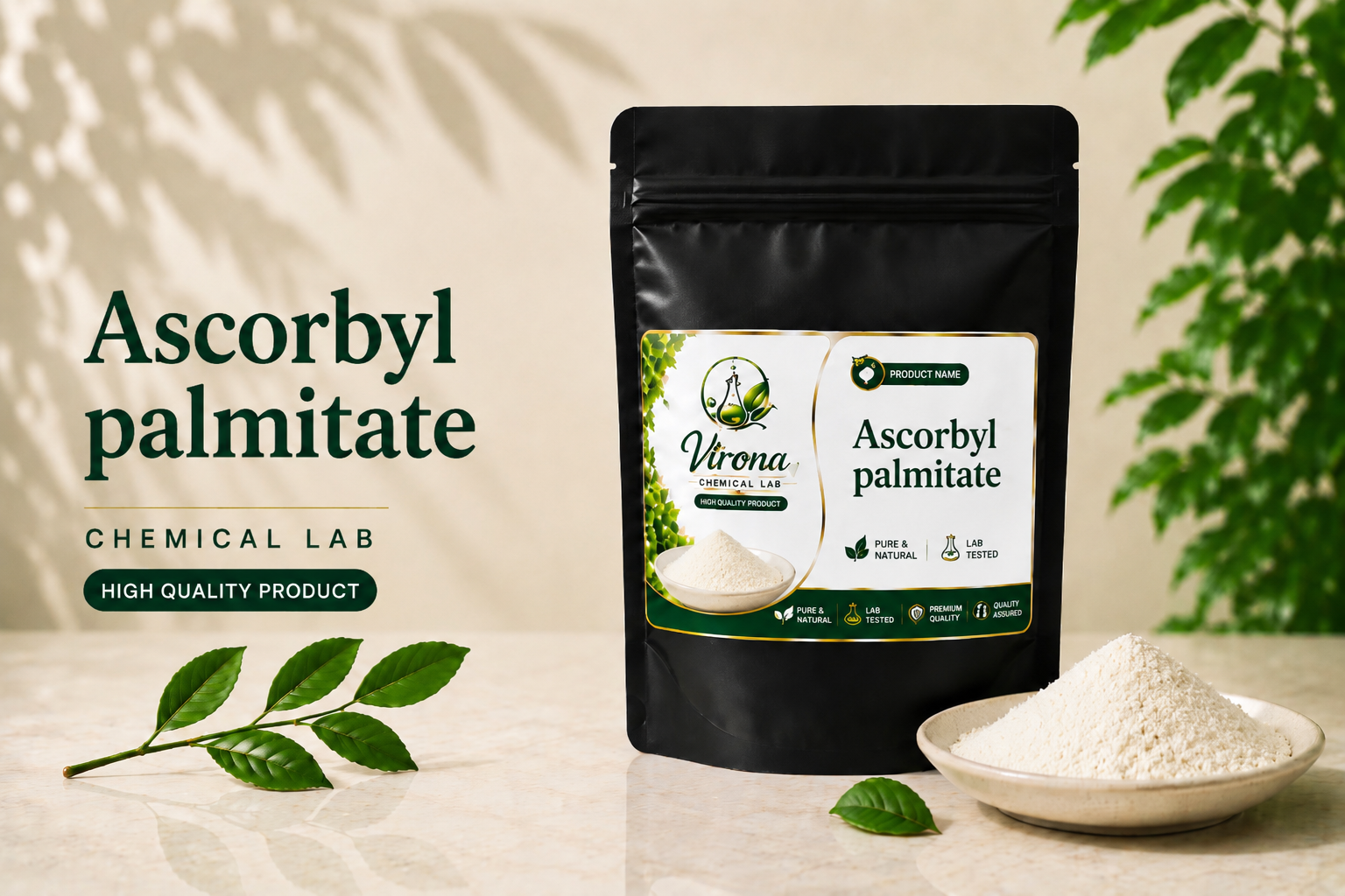 ascorpyl palmitate اسكوربيل بالميتات
