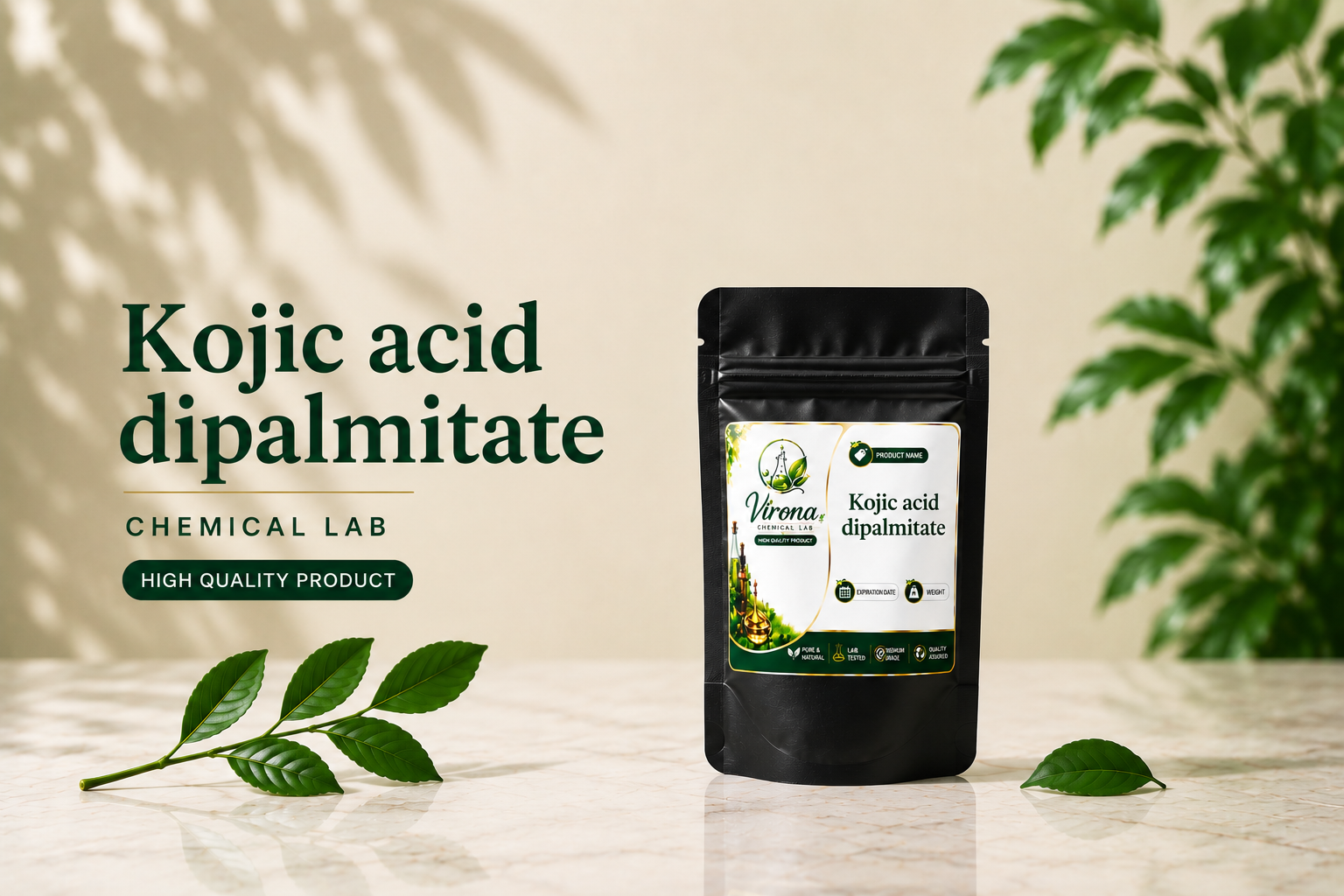 kojic acid dipalmitate حمض كوجيك ديبالميتات
