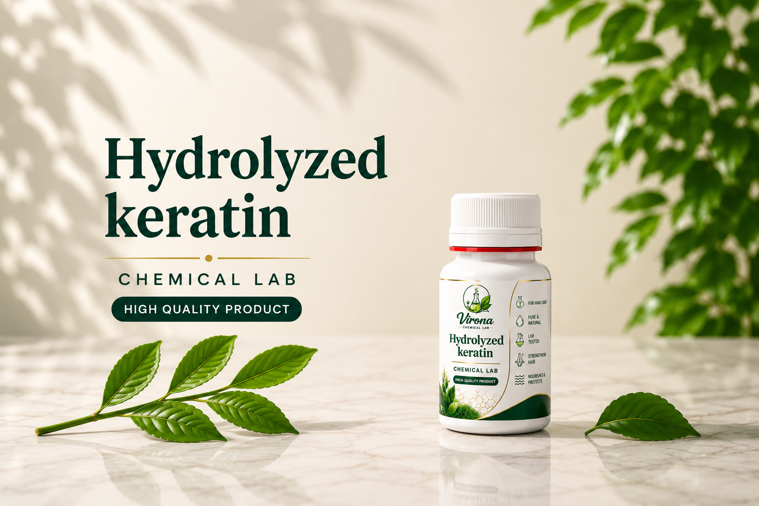 hydrolyzed keratin كيراتين مهضوم