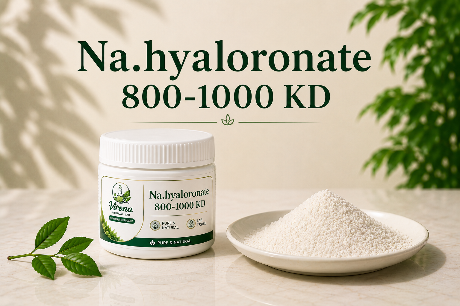 Sodium.hyaluronate 800-1000KD صوديوم هيالورونيت