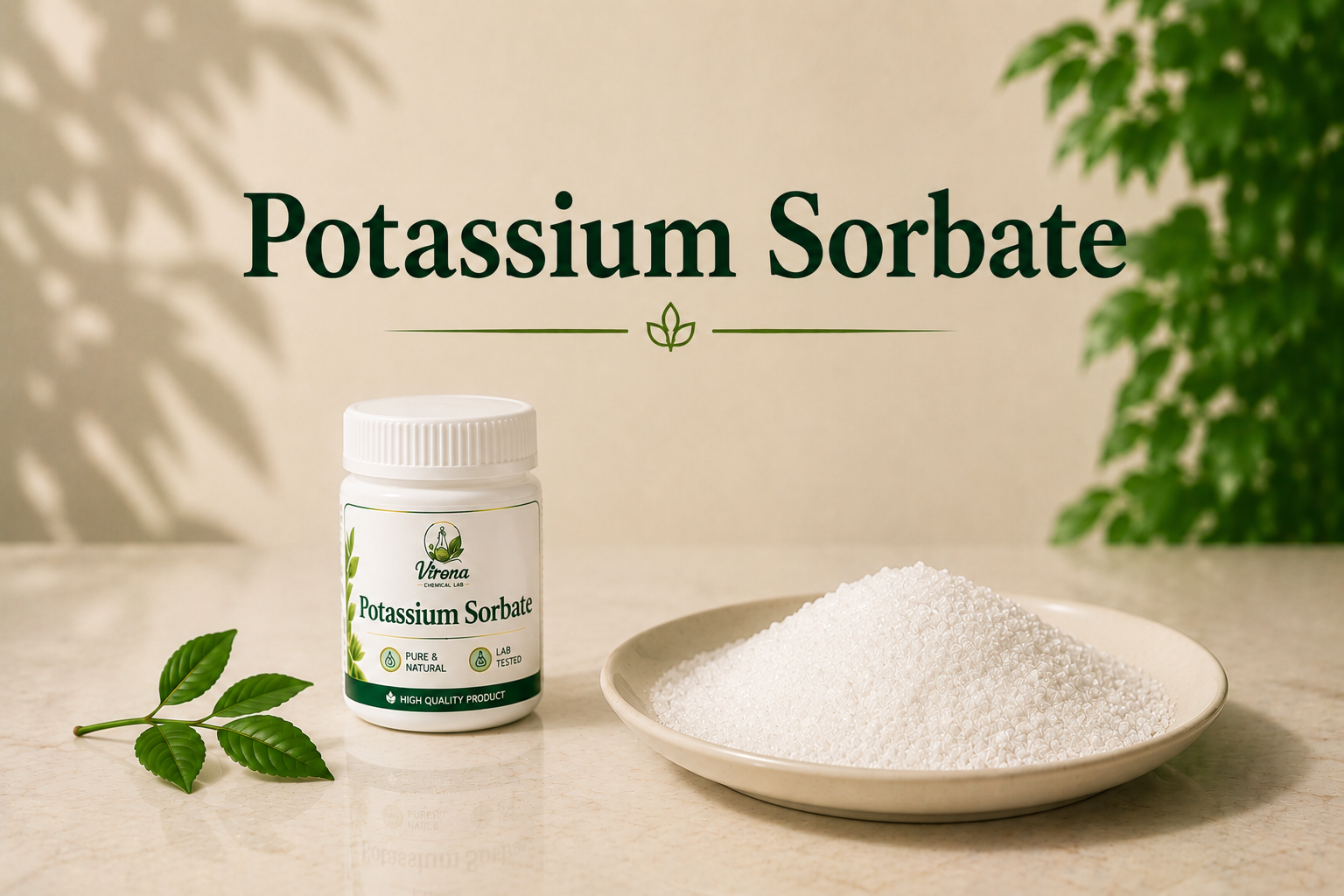 potassium sorbate بوتاسيوم سوربيت