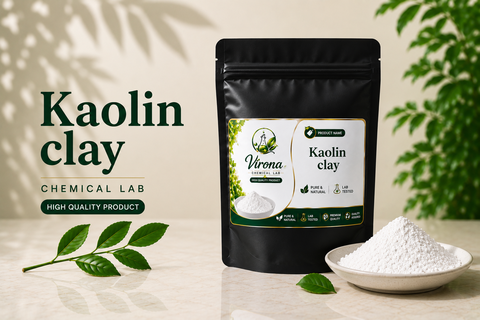 kaolin طمي كاوولين