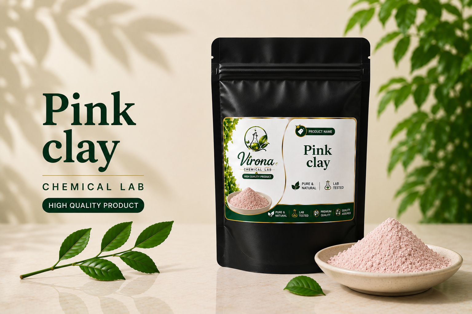 pink clay طمي وردي