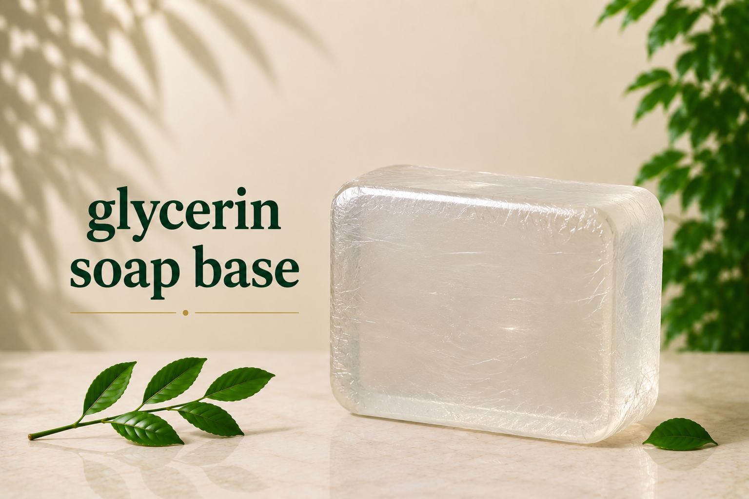 glycerin soap صابون جليسرين شفاف